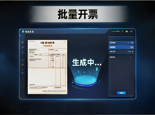 明硕数电接口系统--批量开票 效果视频